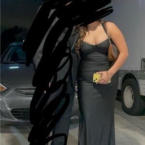 Elegant Black Evening Gown